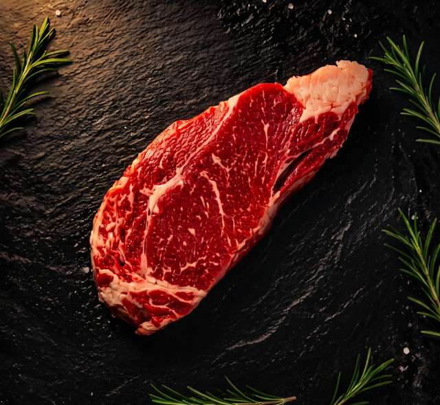 Boneless Ribeye Steak — fresh halal beef, The Cut House Bangalore